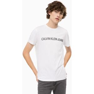 Pánske tričko OU34 biela - Calvin Klein M bílá Pánske tričko OU34 biela - Calvin Klein M bílá
