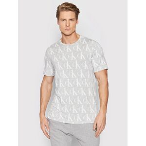 Pánske tričko - NM2135E - V7D Sivá - Calvin Klein M šedá Pánske tričko - NM2135E - V7D Sivá - Calvin Klein M šedá