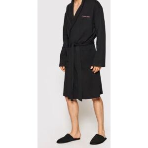 Pánsky župan - NM2237A - UB1 - čierna - Calvin Klein S-M černá Pánsky župan - NM2237A - UB1 - čierna - Calvin Klein S-M černá