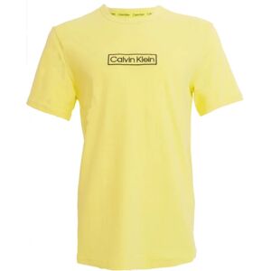 Pánske tričko s krátkym rukávom NM2268E ZJB žltá - Calvin Klein XL Žlutá Pánske tričko s krátkym rukávom NM2268E ZJB žltá - Calvin Klein XL Žlutá