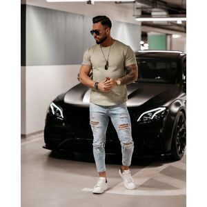 Pánske tričko 278060 khaki - Ola Voga XL Pánske tričko 278060 khaki - Ola Voga XL