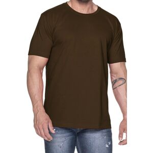 PROMOSTARS Pánske tričko T-shirt Heavy 21172 tmavě hnědá M PROMOSTARS Pánske tričko T-shirt Heavy 21172 tmavě hnědá M