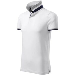 Malfini Collar Up M MLI-25600 biele polo tričko M Malfini Collar Up M MLI-25600 biele polo tričko M