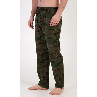 Pánske pyžamové nohavice Army 4102 khaki - Gazzaz XL Zelená Pánske pyžamové nohavice Army 4102 khaki - Gazzaz XL Zelená