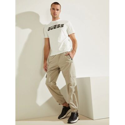 Pánske tričko Jake U1BA10J1311 - G018 - Biela - Guess M bílá Pánske tričko Jake U1BA10J1311 - G018 - Biela - Guess M bílá