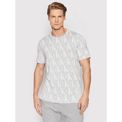Pánske tričko - NM2135E - V7D Sivá - Calvin Klein M šedá Pánske tričko - NM2135E - V7D Sivá - Calvin Klein M šedá