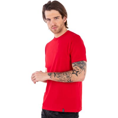 IMAKO Pánske tričko ALEKSANDER 3XL-4XL Červená 3xl IMAKO Pánske tričko ALEKSANDER 3XL-4XL Červená 3xl