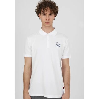 Pánske tričko John Frank JFTPOLO15-Tiger XL Bílá Pánske tričko John Frank JFTPOLO15-Tiger XL Bílá