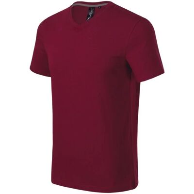 Malfini Action Tričko s výstrihom do V M MLI-70086 garnet pánske 2XL Malfini Action Tričko s výstrihom do V M MLI-70086 garnet pánske 2XL
