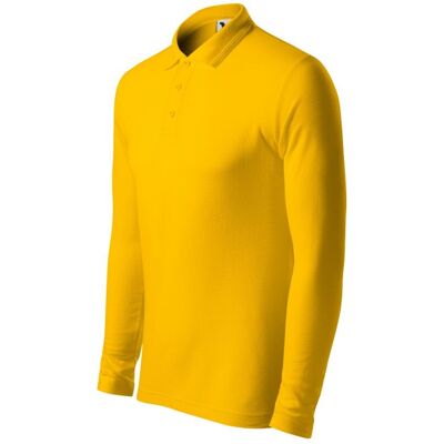 Malfini Pánska polokošeľa Pique LS (žltá) XL Malfini Pánska polokošeľa Pique LS (žltá) XL
