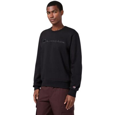 Pánska mikina Champion Crewneck Sweatshirt black 220272 KK001 pánska XL Pánska mikina Champion Crewneck Sweatshirt black 220272 KK001 pánska XL