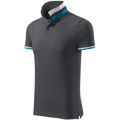 Polokošeľa Malfini Collar Up M MLI-25683 svetlá antracitová L Polokošeľa Malfini Collar Up M MLI-25683 svetlá antracitová L