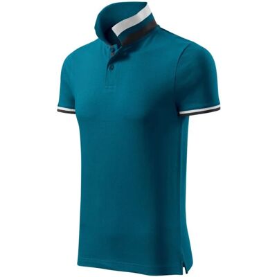 Polo tričko Malfini Collar Up M MLI-25693 petrol blue M Polo tričko Malfini Collar Up M MLI-25693 petrol blue M