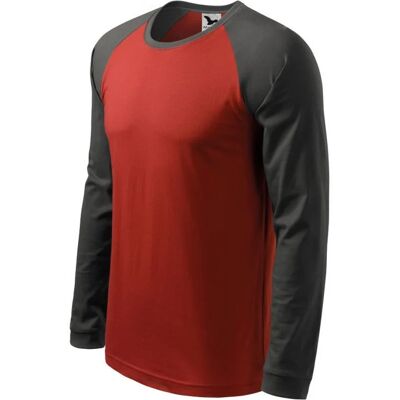 Pánske tričko Street LS M MLI-13023 marlboro red - Malfini 4XL Pánske tričko Street LS M MLI-13023 marlboro red - Malfini 4XL