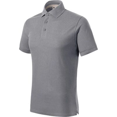MALFINI, a.s. Pánske polo tričko Prime (GOTS) strieborné XL MALFINI, a.s. Pánske polo tričko Prime (GOTS) strieborné XL