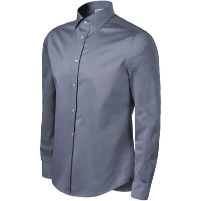 MALFINI, a.s. Pánska košeľa Journey storm gray melange 3XL MALFINI, a.s. Pánska košeľa Journey storm gray melange 3XL