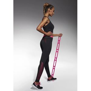 Legíny Inspire - Bas Bleu XL černá-růžová Legíny Inspire - Bas Bleu XL černá-růžová