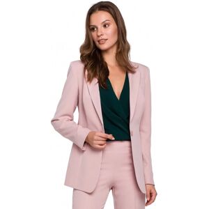 Dámske sako K036 - Makover M pudrovo-růžová Dámske sako K036 - Makover M pudrovo-růžová