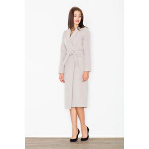 Dámsky kabát/plášť M532 - Figl S-36 béžová Dámsky kabát/plášť M532 - Figl S-36 béžová