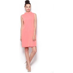 Dámske šaty model M299 - Figl M korálová Dámske šaty model M299 - Figl M korálová