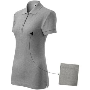 Polokošeľa Malfini Cotton W MLI-21312 tmavo šedá melanž XS Polokošeľa Malfini Cotton W MLI-21312 tmavo šedá melanž XS