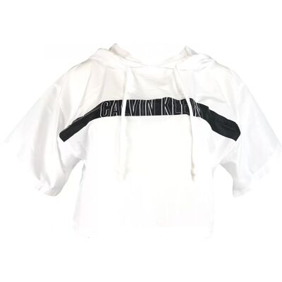 Dámsky top KW0KW00717-143 biela - Calvin Klein S bílá Dámsky top KW0KW00717-143 biela - Calvin Klein S bílá
