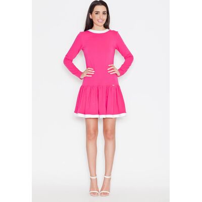 Dámske šaty K266 - Katrus XL šedá Dámske šaty K266 - Katrus XL šedá