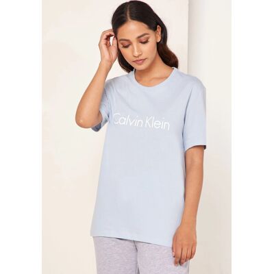Dámske tričko QS6105E-7JC modrá - Calvin Klein XS Modrá Dámske tričko QS6105E-7JC modrá - Calvin Klein XS Modrá