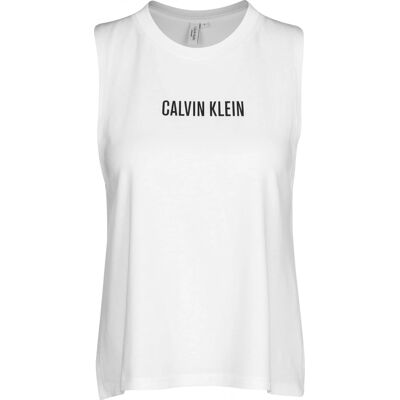 Dámsky top KW0KW01009-YCD biela - Calvin Klein L bílá Dámsky top KW0KW01009-YCD biela - Calvin Klein L bílá