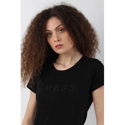 Dámske tričko O1GA05K8HM0 - JBLK čierna - Guess XL černá Dámske tričko O1GA05K8HM0 - JBLK čierna - Guess XL černá