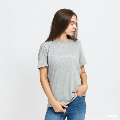 Dámske tričko QS6105E- XS9 - Šedá - Calvin Klein M šedá Dámske tričko QS6105E- XS9 - Šedá - Calvin Klein M šedá
