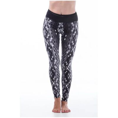 Dámske fitness legíny Six Deuce Digital Snakeskin - šedé - Litex S Dámske fitness legíny Six Deuce Digital Snakeskin - šedé - Litex S