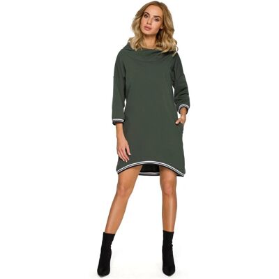 Dámske šaty M401 - Moe 44/2XL tmavě modrá Dámske šaty M401 - Moe 44/2XL tmavě modrá