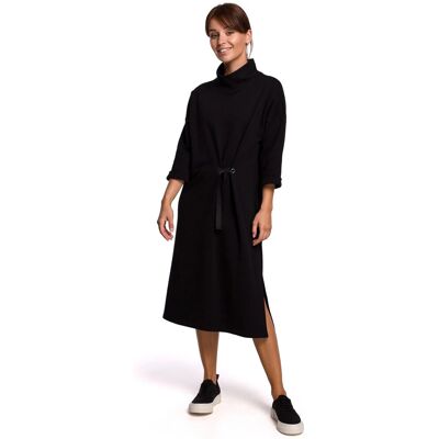 Dámske šaty model 147160 - BeWear S/M černá Dámske šaty model 147160 - BeWear S/M černá