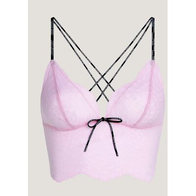 Dámsky top UW0UW04683 TOB sv. ružová - Tommy Hilfiger S Dámsky top UW0UW04683 TOB sv. ružová - Tommy Hilfiger S
