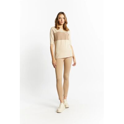 Dámske legíny TRU2440 béžové - Monnari 36 Dámske legíny TRU2440 béžové - Monnari 36