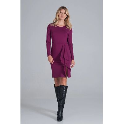 Dámske šaty M839 Fuchsia - Figl S Dámske šaty M839 Fuchsia - Figl S