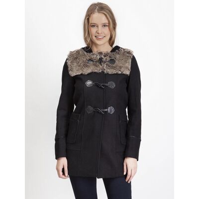 Dámska bunda MAH515595F čierna - PERSO XL Dámska bunda MAH515595F čierna - PERSO XL