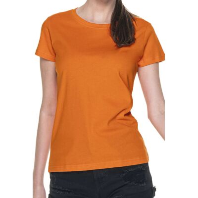 Dámské tričko oranžová S model 2596150 - PROMOSTARS Dámské tričko oranžová S model 2596150 - PROMOSTARS