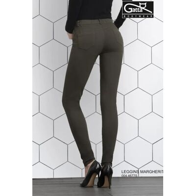 GATTA BODYWEAR Dámske legíny MARGHERITA Denim Blue S GATTA BODYWEAR Dámske legíny MARGHERITA Denim Blue S