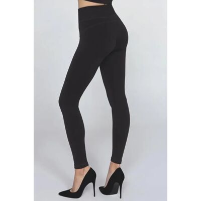 GATTA BODYWEAR Dámske legíny SKINNY HOT HIGH WAIST černá XL GATTA BODYWEAR Dámske legíny SKINNY HOT HIGH WAIST černá XL