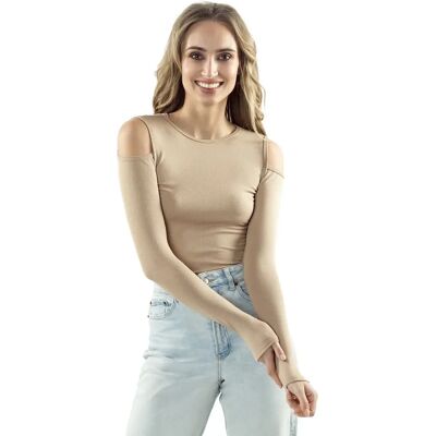 Blúzka Eldar Active Liv long/r S-XL cappuccino L Blúzka Eldar Active Liv long/r S-XL cappuccino L