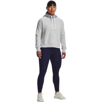 Dámska mikina Rival Fleece CB W 1373031 014 - Under Armour XL Dámska mikina Rival Fleece CB W 1373031 014 - Under Armour XL