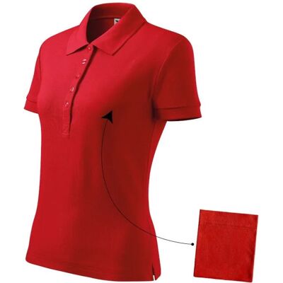 Polokošeľa Malfini Cotton W MLI-21307 červená XS Polokošeľa Malfini Cotton W MLI-21307 červená XS