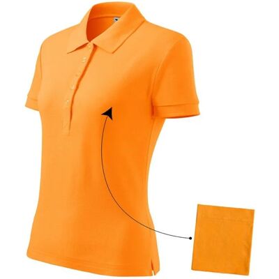 Bavlnené polo tričko Malfini W MLI-213A2 s mandarínkovým vzorom XS Bavlnené polo tričko Malfini W MLI-213A2 s mandarínkovým vzorom XS