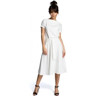 BeWear B067 Rozšírené šaty - ecru EU XL BeWear B067 Rozšírené šaty - ecru EU XL