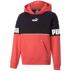 Detská mikina Jr 670205 35 čierna s koralovou - Puma S černá s korálovou Detská mikina Jr 670205 35 čierna s koralovou - Puma S černá s korálovou