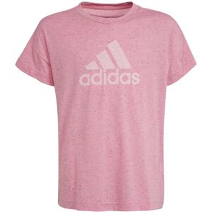 Dievčenské tričko Badge of Sport Jr HM2648 - Adidas 140 cm Dievčenské tričko Badge of Sport Jr HM2648 - Adidas 140 cm