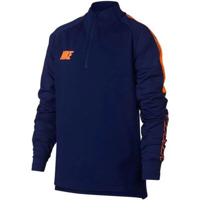 Junior šport mikina Dri Fit BQ3764 - Nike 164 cm tmavě modrá Junior šport mikina Dri Fit BQ3764 - Nike 164 cm tmavě modrá