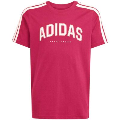 Detské tričko adidas Codes Collegiate Graphic Tee pink KA9764 176CM Detské tričko adidas Codes Collegiate Graphic Tee pink KA9764 176CM